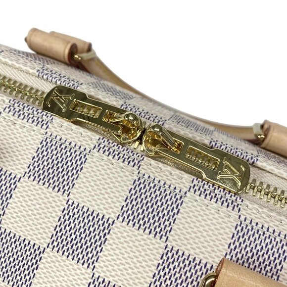 Auth LOUIS VUITTON Speedy Bandouliere 25 N40608 Azur Damier RFID : confirmed - Picture 12 of 15